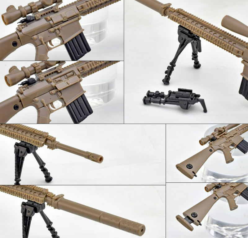 Tomytec LittleArmory LA110 M110SASS Typ 1/12 Modellbausatz JAPAN OFFIZIELL