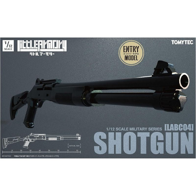 Tomytec LittleArmory LABC04 Shotgun 1/12 Model Kit JAPAN OFFICIAL
