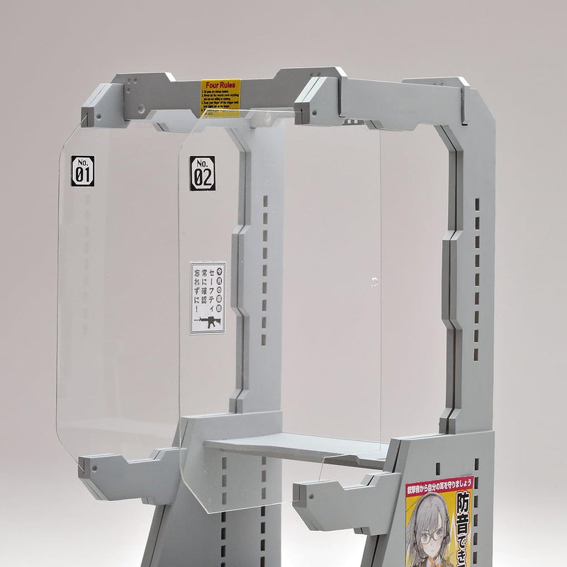Tomytec LittleArmory LD010 Shooting Range A 1/12 Model Kit JAPAN OFFICIAL