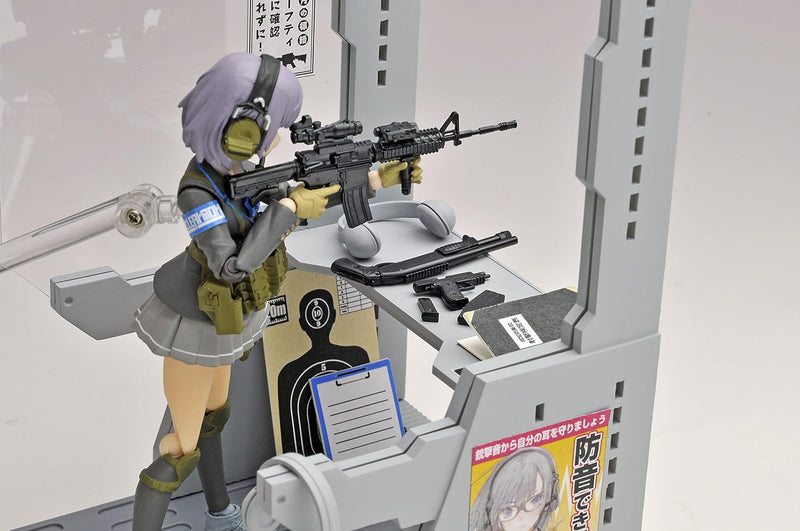 Tomytec LittleArmory LD010 Shooting Range A 1/12 Model Kit JAPAN OFFICIAL