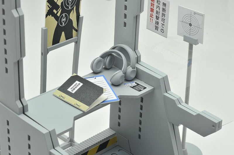 Tomytec LittleArmory LD010 Shooting Range A 1/12 Model Kit JAPAN OFFICIAL