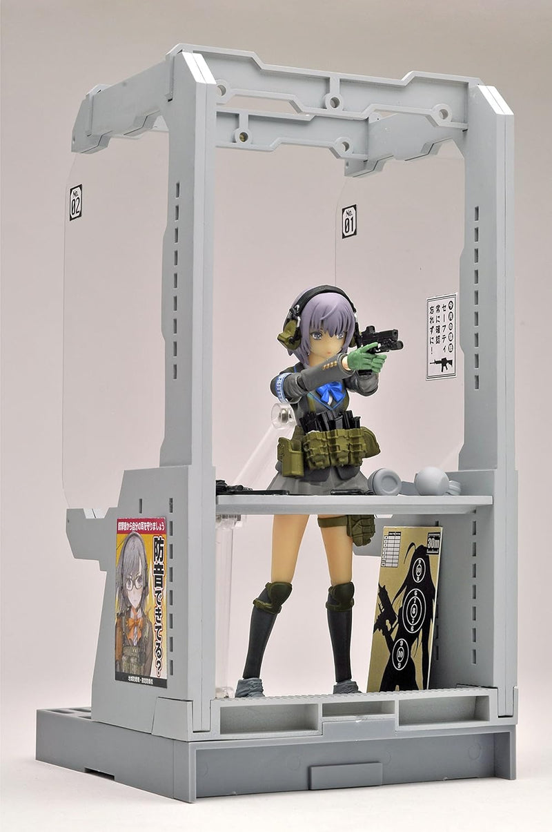 Tomytec LittleArmory LD010 Shooting Range A 1/12 Model Kit JAPAN OFFICIAL