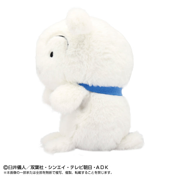 BANDAI Crayon Shin-Chan Funbaruzu Shiro Plush JAPAN OFFICIAL