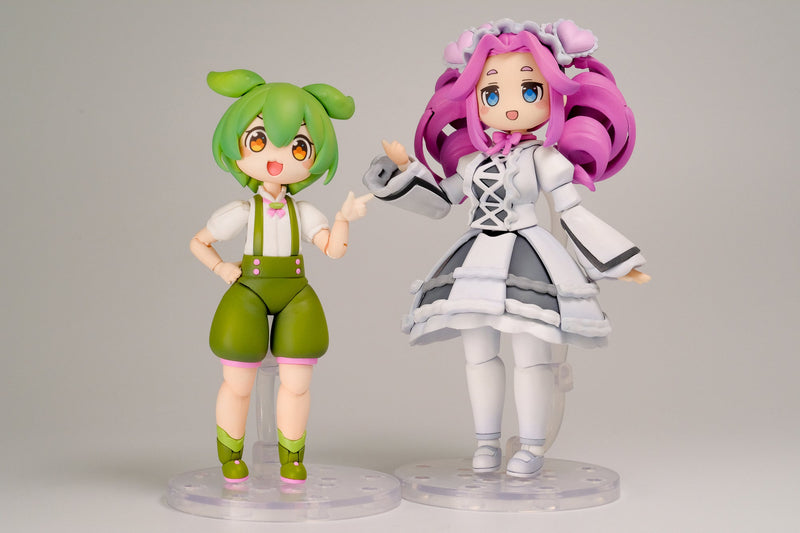 Plum Plafia Tohoku Zunko Zundamon Project Shikoku Metan 1/12 Model Kit JAPÓN