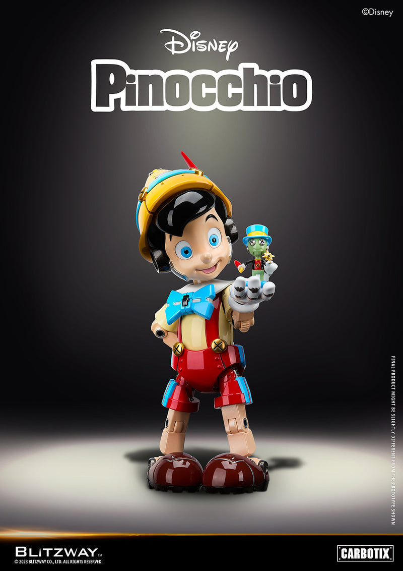 Blitzway CARBOTIX Disney Pinocchio Action Figure JAPAN OFFICIAL