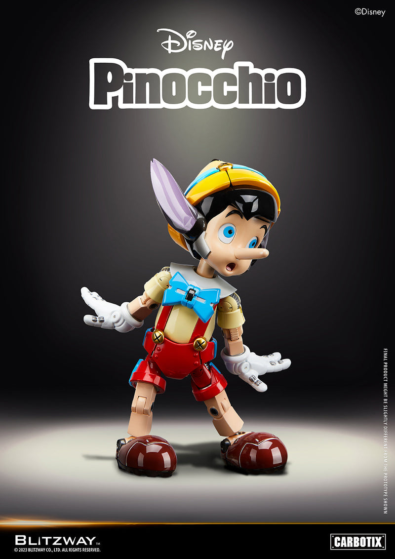 Blitzway CARBOTIX Disney Pinocchio Action Figure JAPAN OFFICIAL