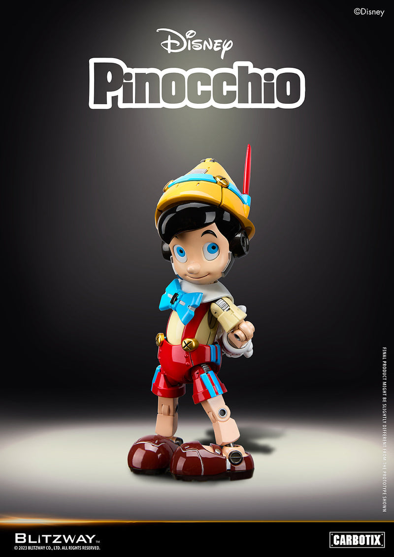 Blitzway CARBOTIX Disney Pinocchio Action Figure JAPAN OFFICIAL