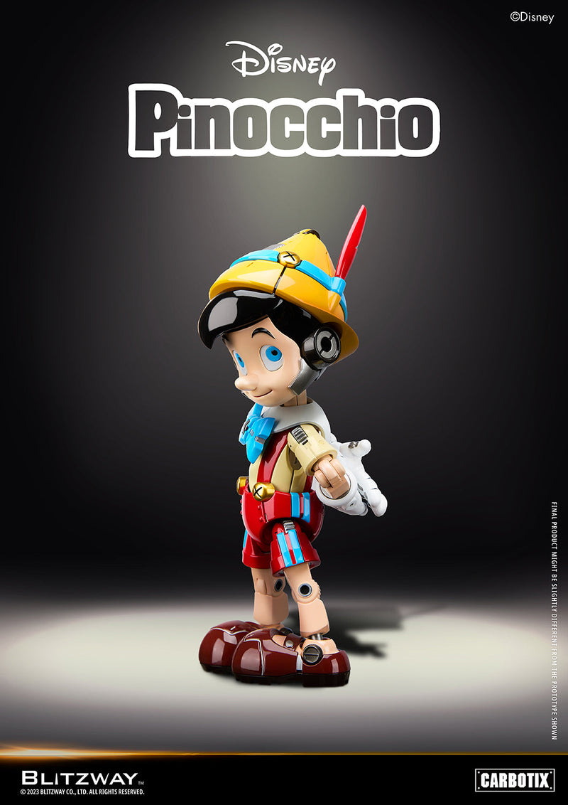 Blitzway CARBOTIX Disney Pinocchio Action Figure JAPAN OFFICIAL