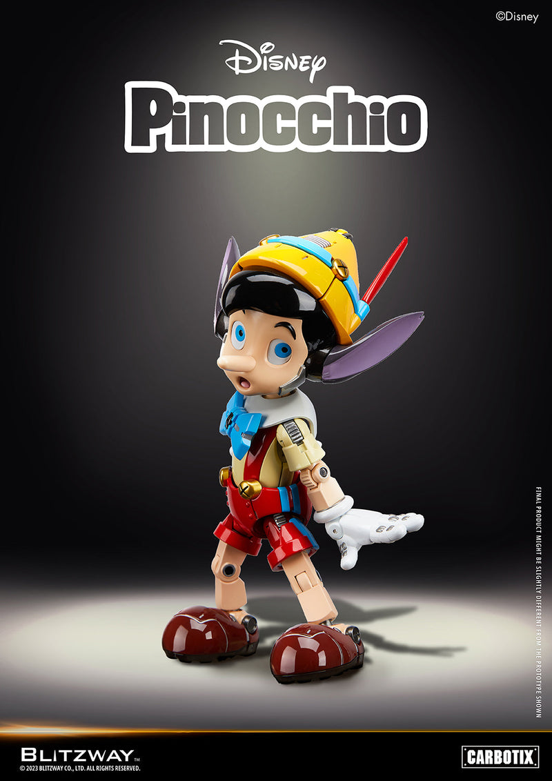 Blitzway CARBOTIX Disney Pinocchio Action Figure JAPAN OFFICIAL