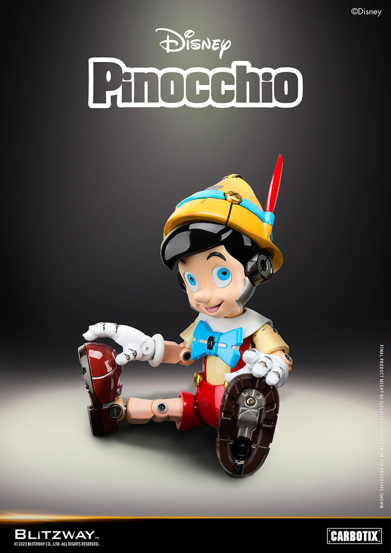 Blitzway CARBOTIX Disney Pinocchio Action Figure JAPAN OFFICIAL
