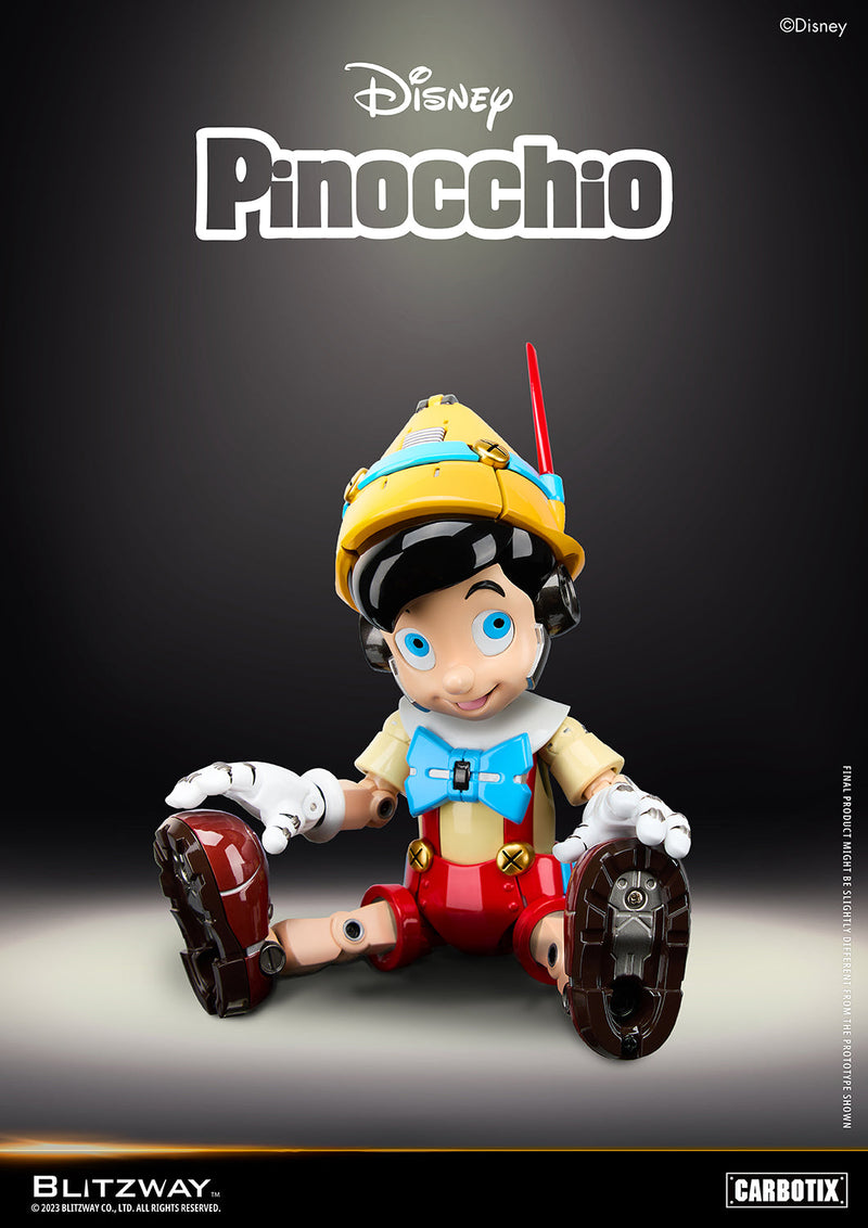 Blitzway CARBOTIX Disney Pinocchio Action Figure JAPAN OFFICIAL