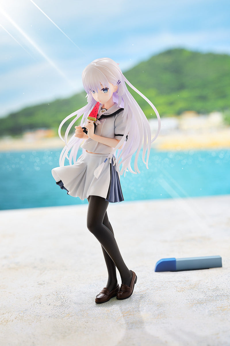 Bellfine Summer Pockets REFLECTION BLUE Shiroha Naruse 1/7 Figurine JAPON OFFICIEL