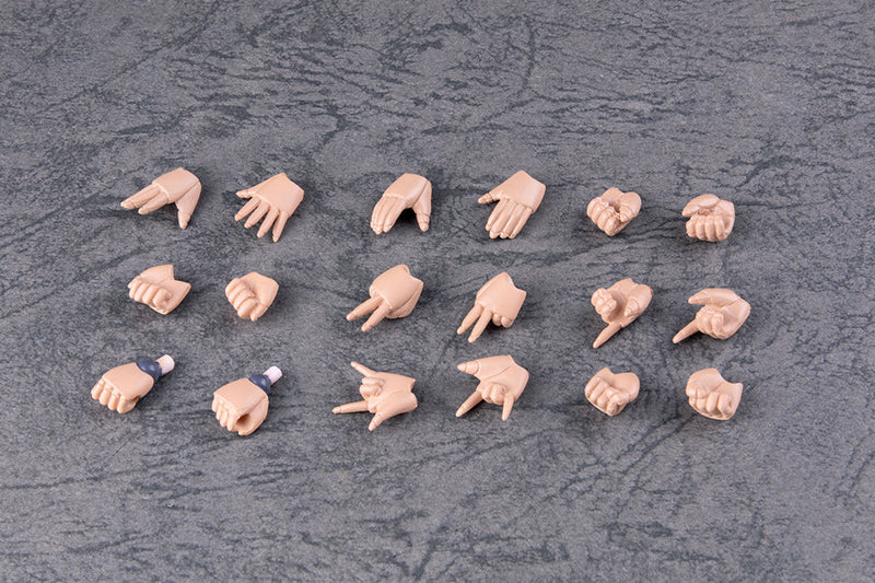 Daibadi Production Polynian Hand Part Set Organic Flesh JAPAN OFFICIAL