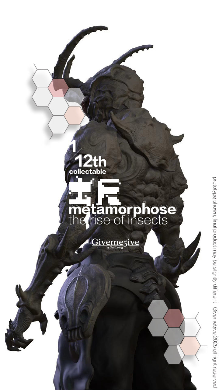 Giveme5ive Metamorphose The Rise of Insects Series Airoki 1/12 Action Figure
