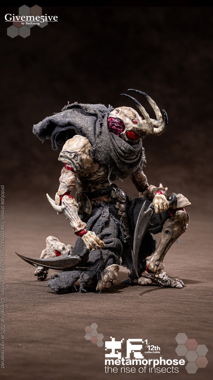 Giveme5ive Metamorphose The Rise of Insects Series Airoki 1/12 Action Figure