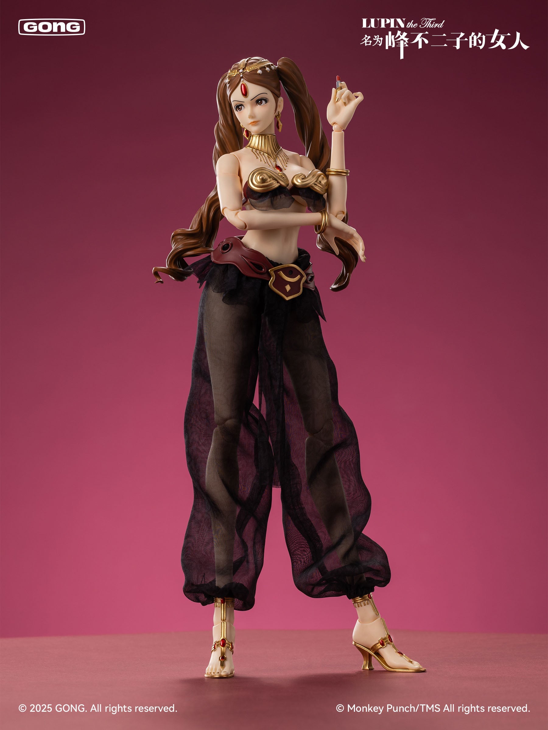 fujiko GONG Lupin the 3rd Fujiko Mine 1/6 Action Figure JAPAN OFFICIAL
