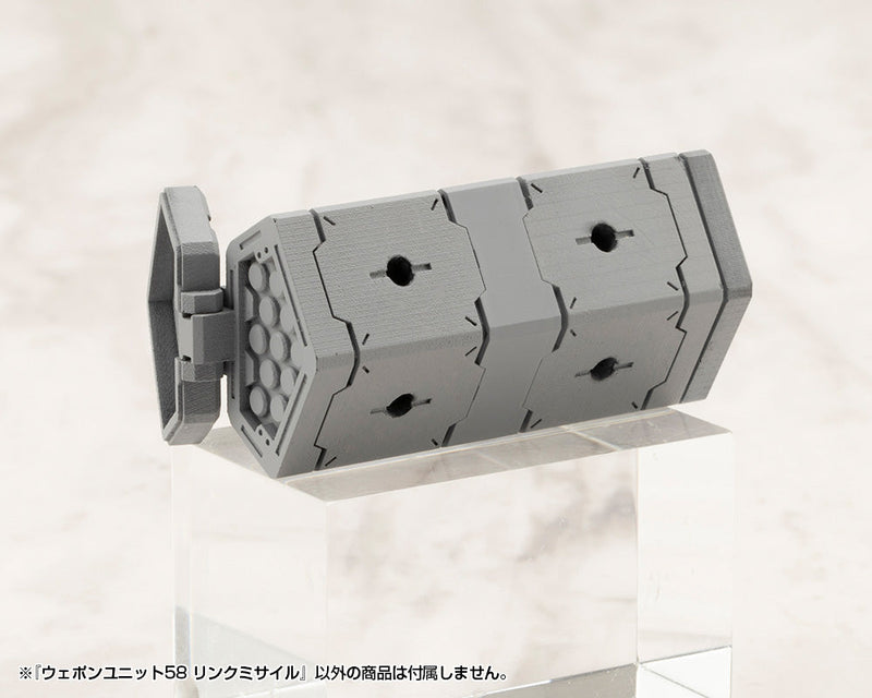 Kotobukiya M.S.G Modeling Support Goods Weapon Unit 58 Link Missile JAPAN