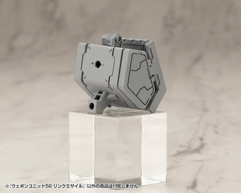 Kotobukiya M.S.G Modeling Support Goods Weapon Unit 58 Link Missile JAPAN