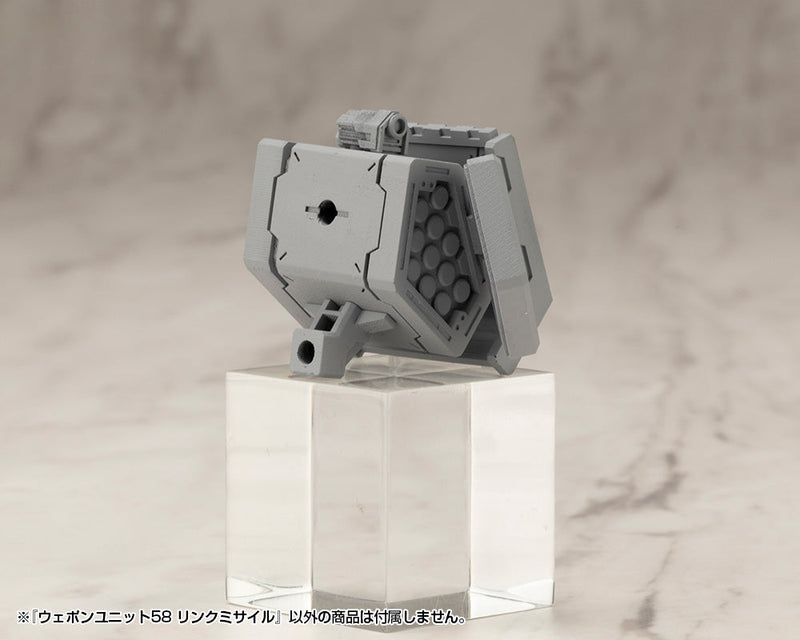 Kotobukiya M.S.G Modeling Support Goods Weapon Unit 58 Link Missile JAPAN