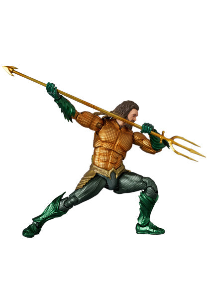 アメコミ MAFEX No.267 AQUAMAN GOLD & GREEN SUIT e MAFEX No.267 AQUAMAN (GOLD & GREEN SUIT) (完成品) - ホビーサーチ