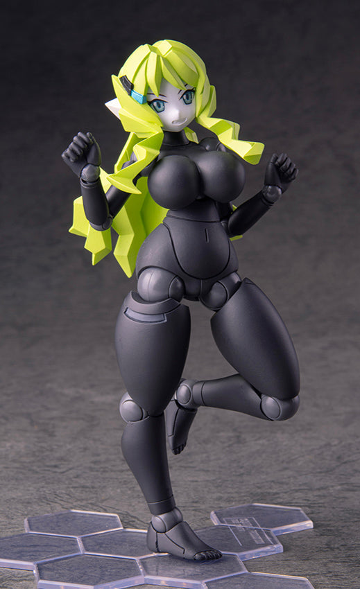 Polynian FLL Kelly Rania Black Flesh Action Figure JAPAN OFFICIAL