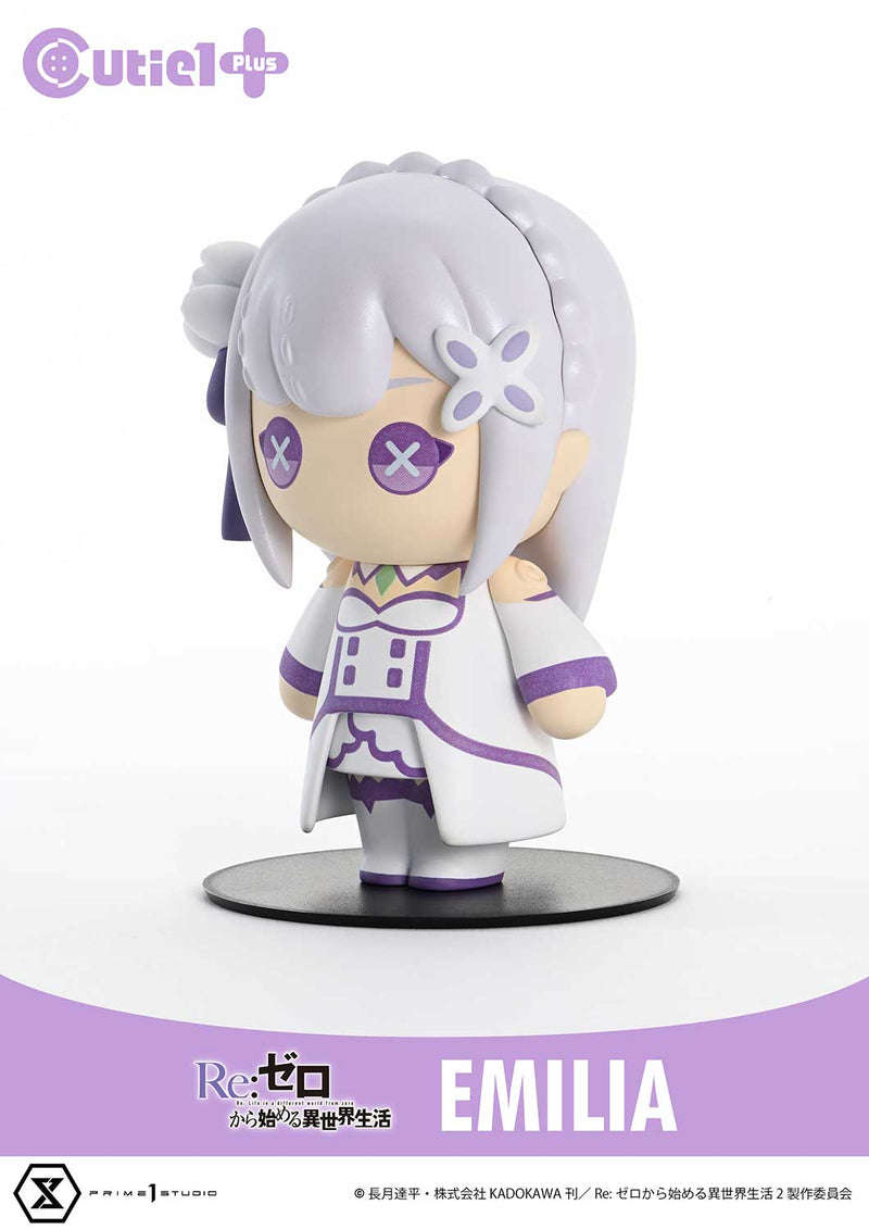 Cutie 1 Plus Re:ZERO Starting Life in Another World Emilia Figure JAPAN OFFICIAL