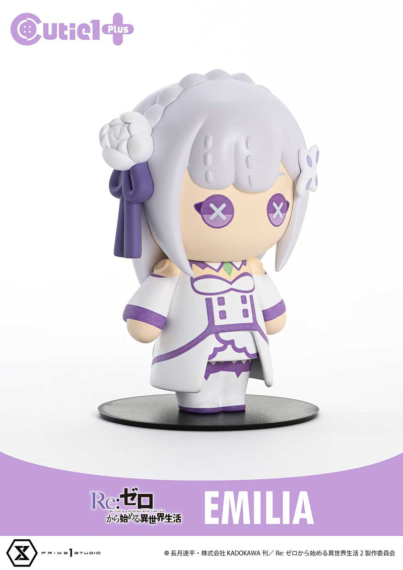 Cutie 1 Plus Re:ZERO Starting Life in Another World Emilia Figure JAPAN OFFICIAL