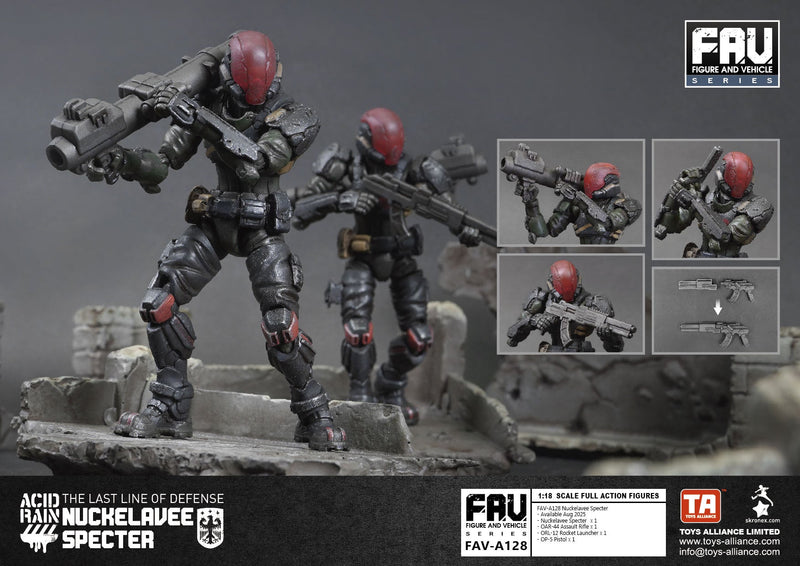 TOYS ALLIANCE LIMITED Acid Rain FAV-A128 Nuckelavee Specter 1/18 Action Figure