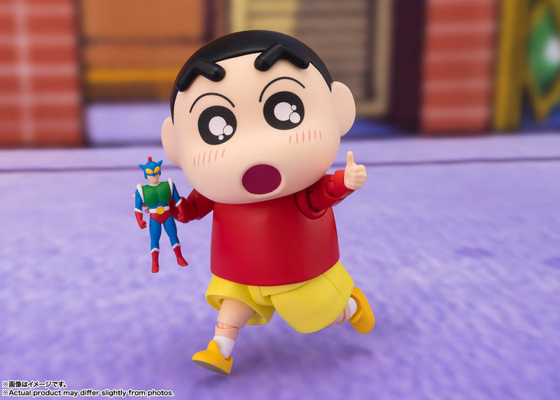 BANDAI S.H.Figuarts Crayon Shin-chan Shinnosuke Nohara Action Figure JAPON