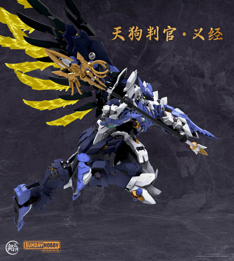 MJZ STUDIO x SUNDAY HOBBY Tengu Hangan Yoshitsune Model Kit OFICIAL DE JAPÓN