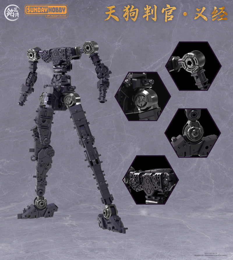 MJZ STUDIO x SUNDAY HOBBY Tengu Hangan Yoshitsune Model Kit OFICIAL DE JAPÓN