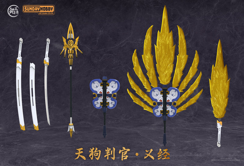 MJZ STUDIO x SUNDAY HOBBY Tengu Hangan Yoshitsune Model Kit OFICIAL DE JAPÓN