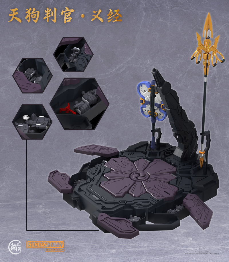 MJZ STUDIO x SUNDAY HOBBY Tengu Hangan Yoshitsune Model Kit OFICIAL DE JAPÓN