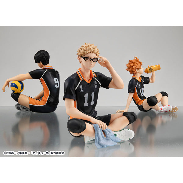 MegaHouse G.E.M Serie Haikyuu!! Kei Tsukishima Figura in formato palmo UFFICIALE GIAPPONE