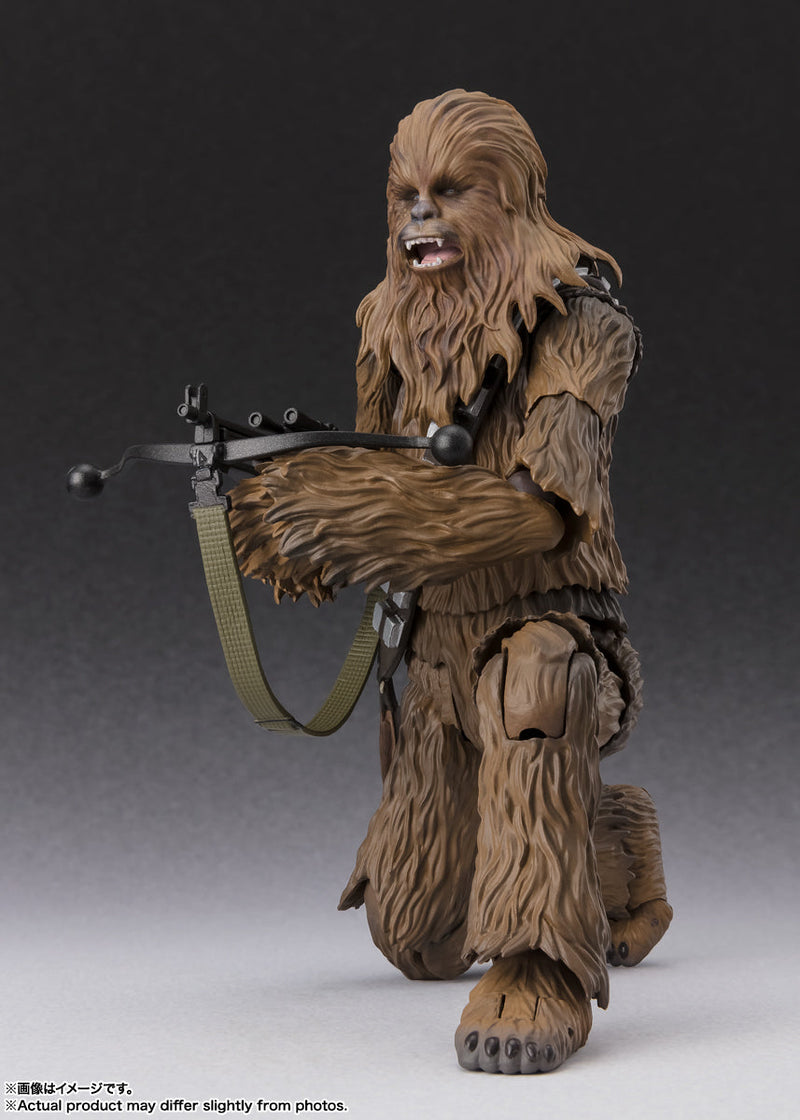 BANDAI S.H.Figuarts Star Wars Una nuova speranza Chewbecca Classic Ver. Figura d'azione