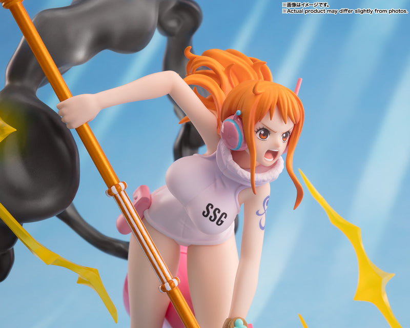 BANDAI Figuarts ZERO Chougekisen ONE PIECE Nami Raitei Figure JAPON OFFICIEL