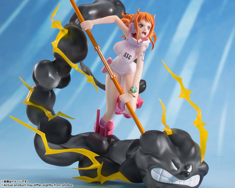 BANDAI Figuarts ZERO Chougekisen ONE PIECE Nami Raitei Figure JAPON OFFICIEL