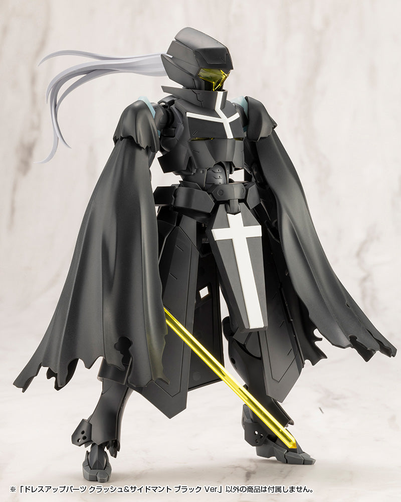 Kotobukiya M.S.G Dress Up Parts Crash & Side Cloak Black Ver. JAPAN OFFICIAL