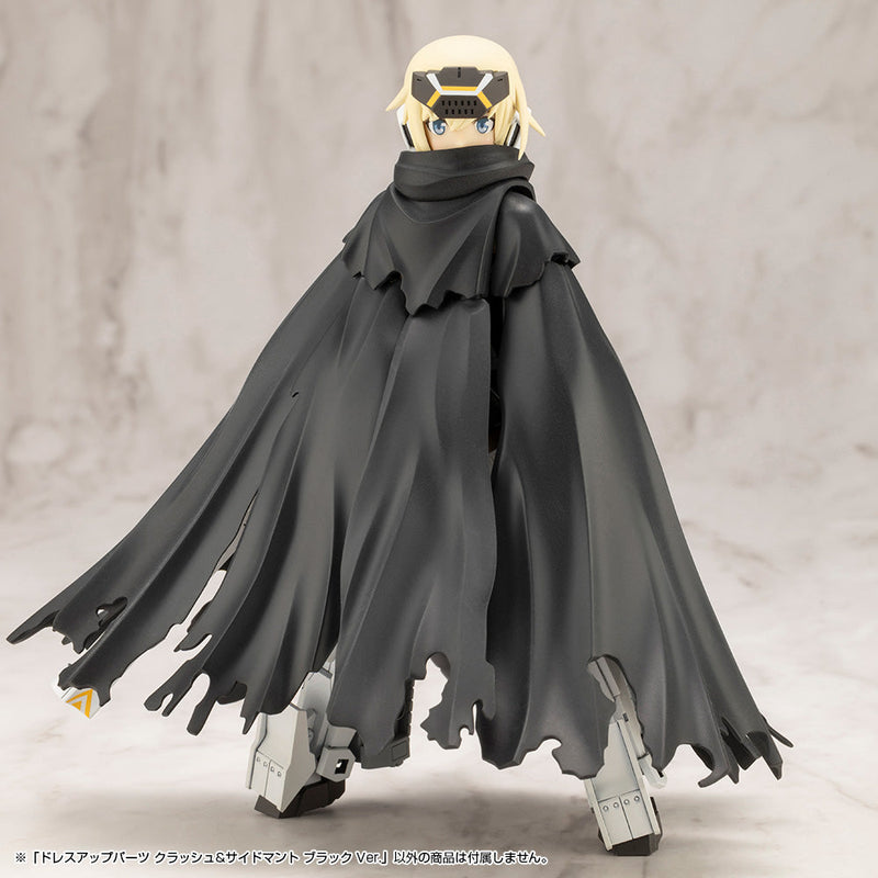 Kotobukiya M.S.G Dress Up Parts Crash & Side Cloak Black Ver. JAPAN OFFICIAL