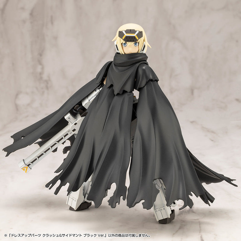 Kotobukiya M.S.G Dress Up Parts Crash & Side Cloak Black Ver. JAPAN OFFICIAL
