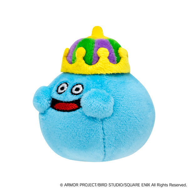 Square Enix Smile Slime Let's Squeeze! Dragon Quest King Slime Plush JAPAN