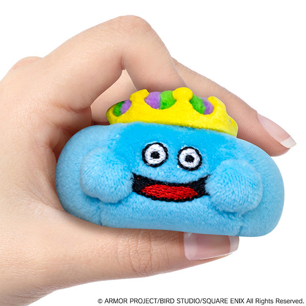 Square Enix Smile Slime Let's Squeeze! Dragon Quest King Slime Plush JAPAN
