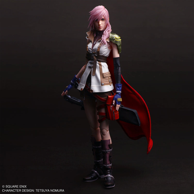 Square Enix Final Fantasy XIII PLAY ARTS Shin Lightning Action Figure JAPAN