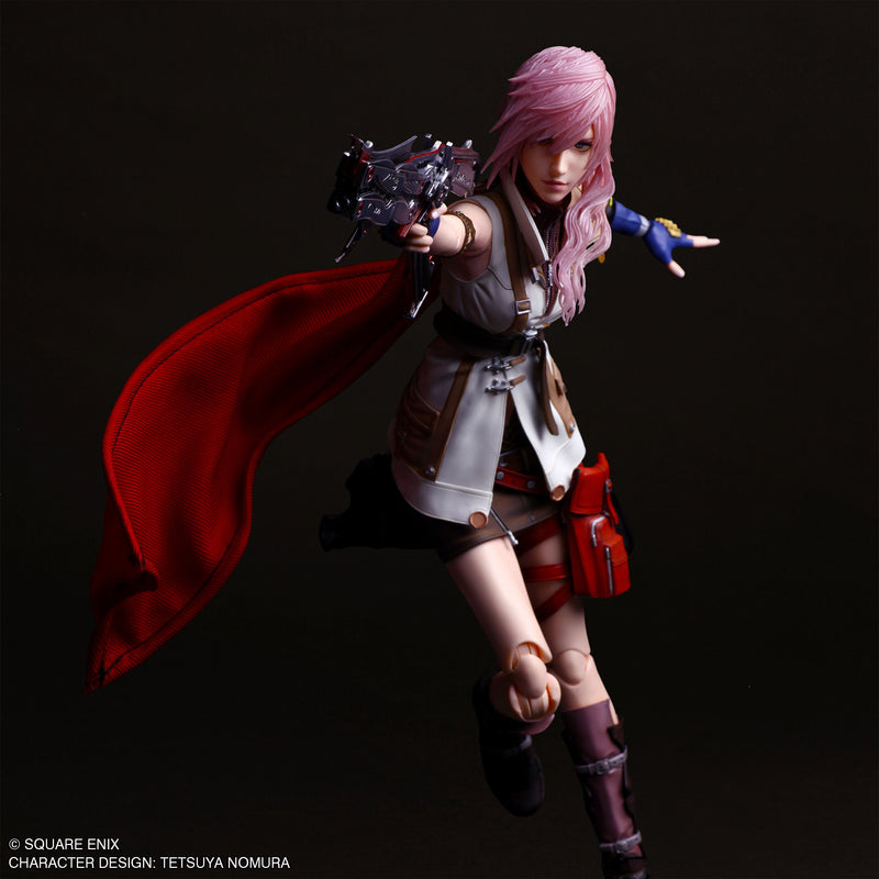 Square Enix Final Fantasy XIII PLAY ARTS Shin Lightning Action Figure JAPAN