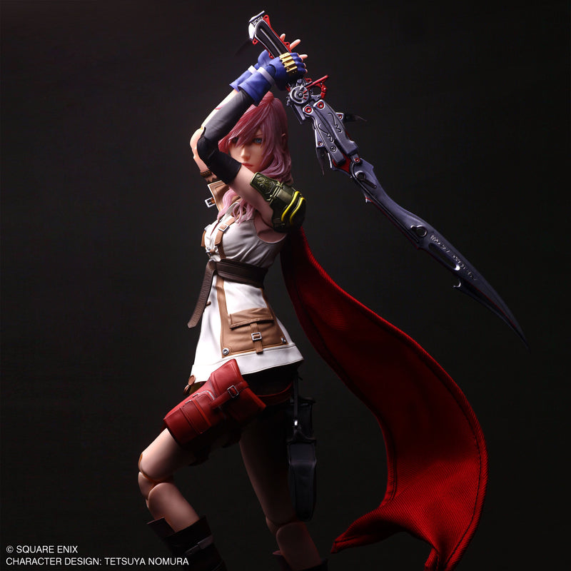 Square Enix Final Fantasy XIII PLAY ARTS Shin Lightning Action Figure JAPAN