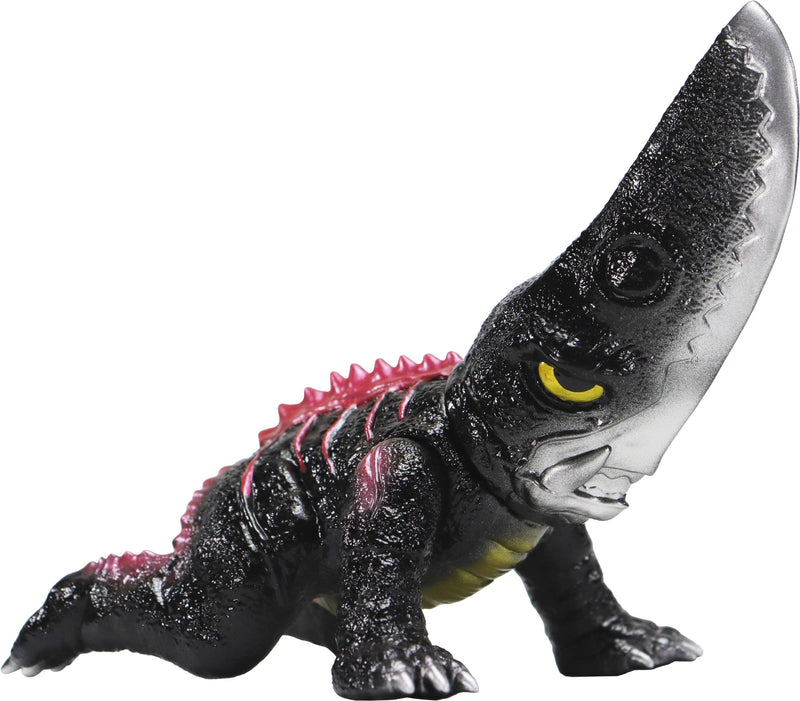CCP Middle Size Series Gamera 4th Guiron Retro Black Ver. Soft Vinyl Figure
