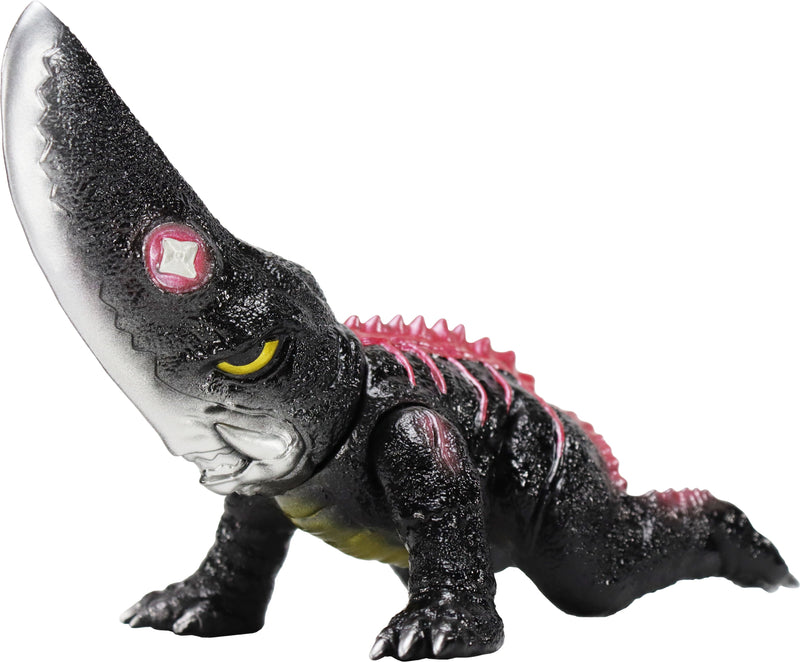 CCP Middle Size Series Gamera 4th Guiron Retro Black Ver. Soft Vinyl Figure