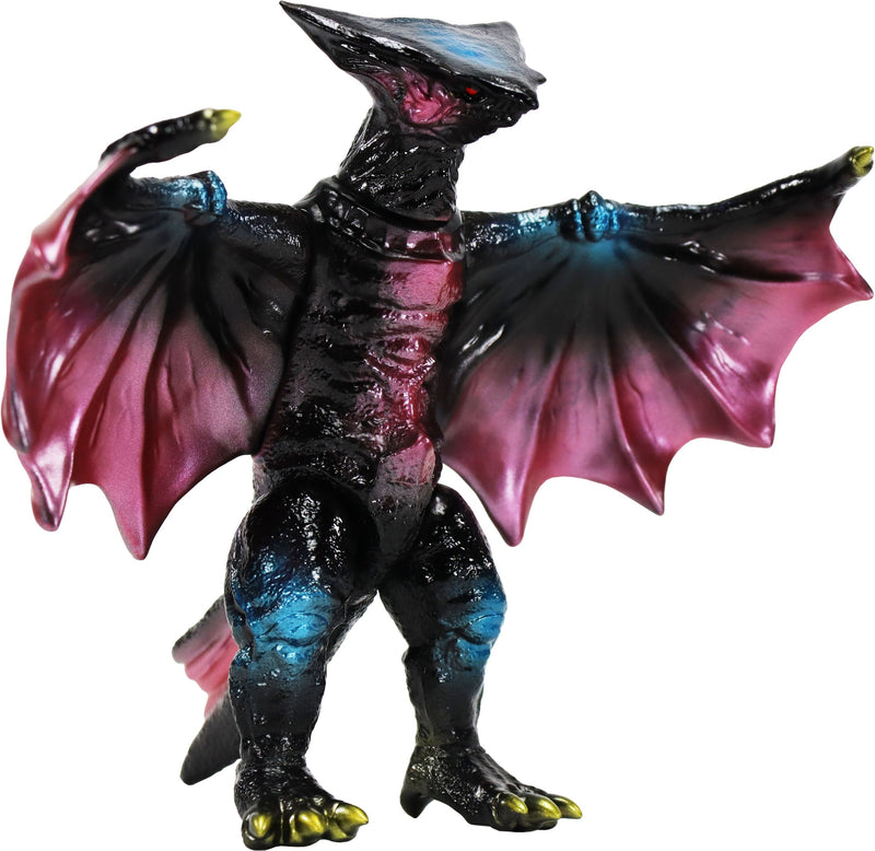 CCP Middle Size Series Gamera 4th Gyaos Retro Black Ver. Soft Vinyl Figure JAPAN