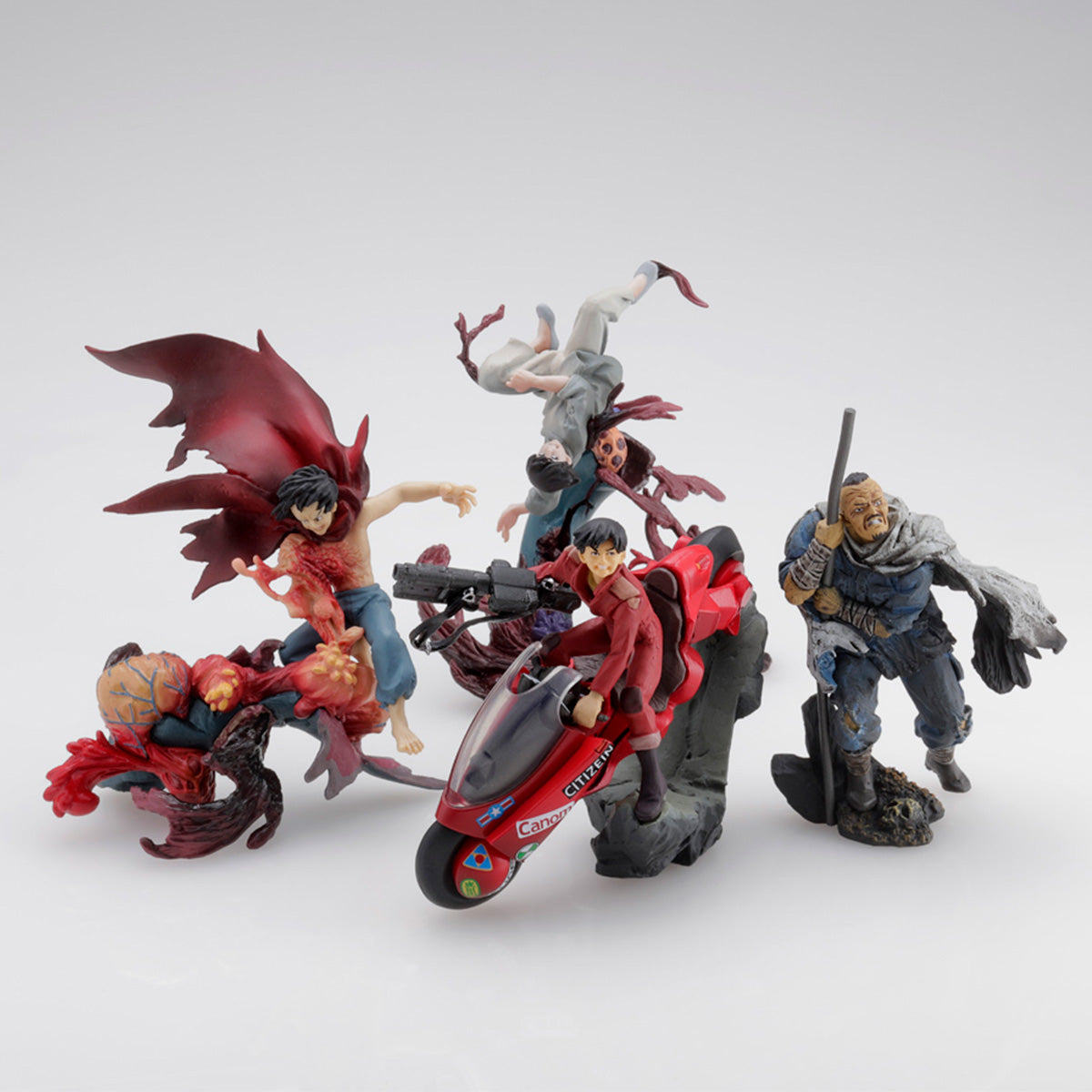 Kaiyodo miniQ AKIRA PART.4 Decisive Battle 6Pack BOX Figure JAPAN