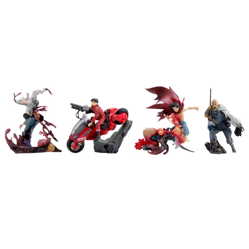Kaiyodo miniQ AKIRA PART.4 Decisive Battle 6Pack BOX Figure JAPAN